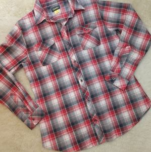 Cabela's Flannel Button Down M